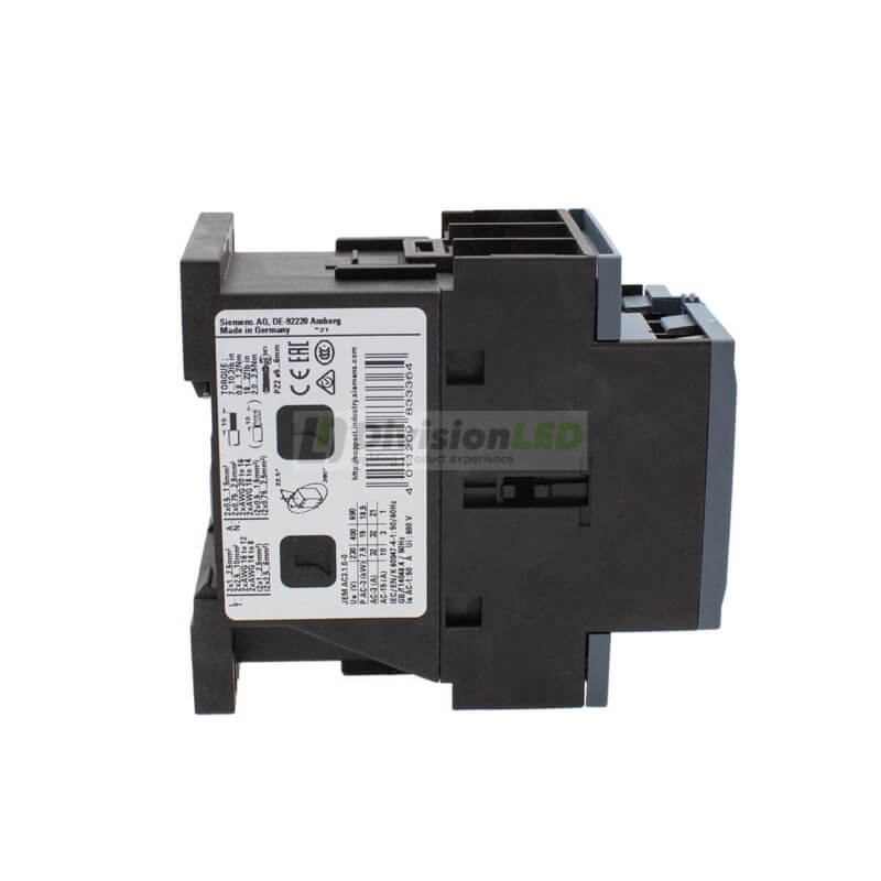 Siemens SIRIUS 3RT2 3RT2027-1AL20 Contactor AC-3 1NA+1NC 32A 3P 15Kw/400V 230VAC