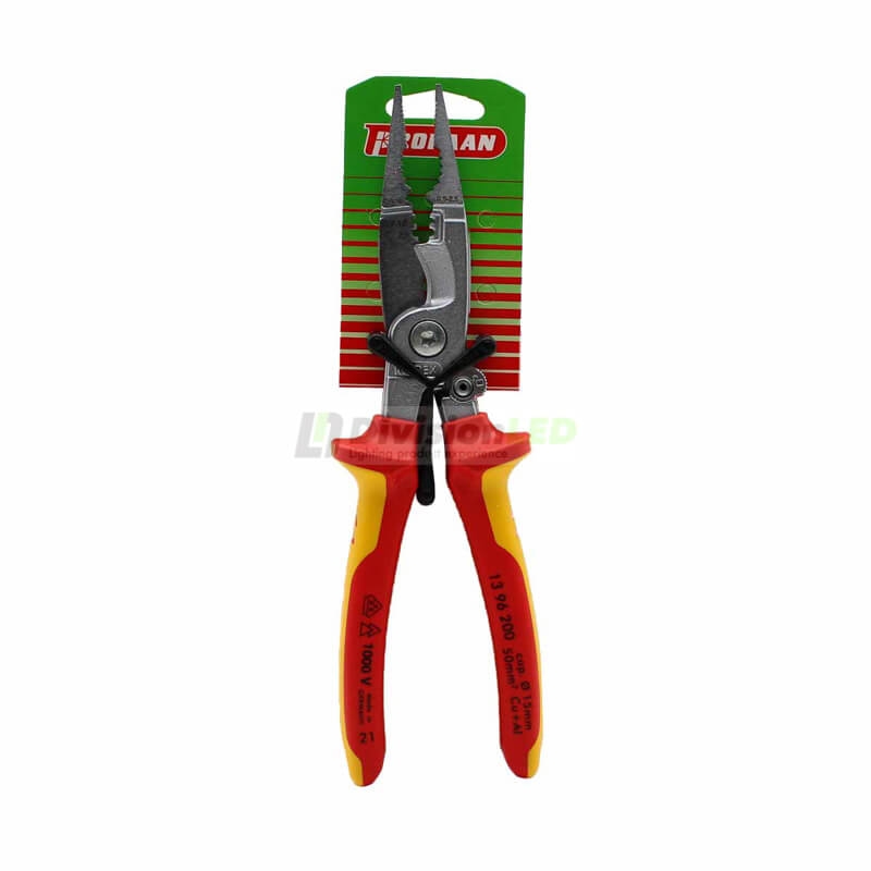 PROIMAN 139620 Alicate universal multiusos 6/1 1000V 200m/m