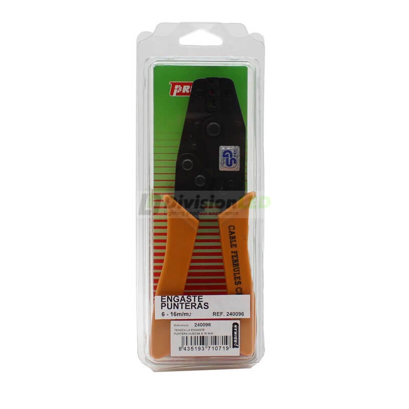 PROIMAN 240096 Tenaza engaste puntera hueca 6-16mm²
