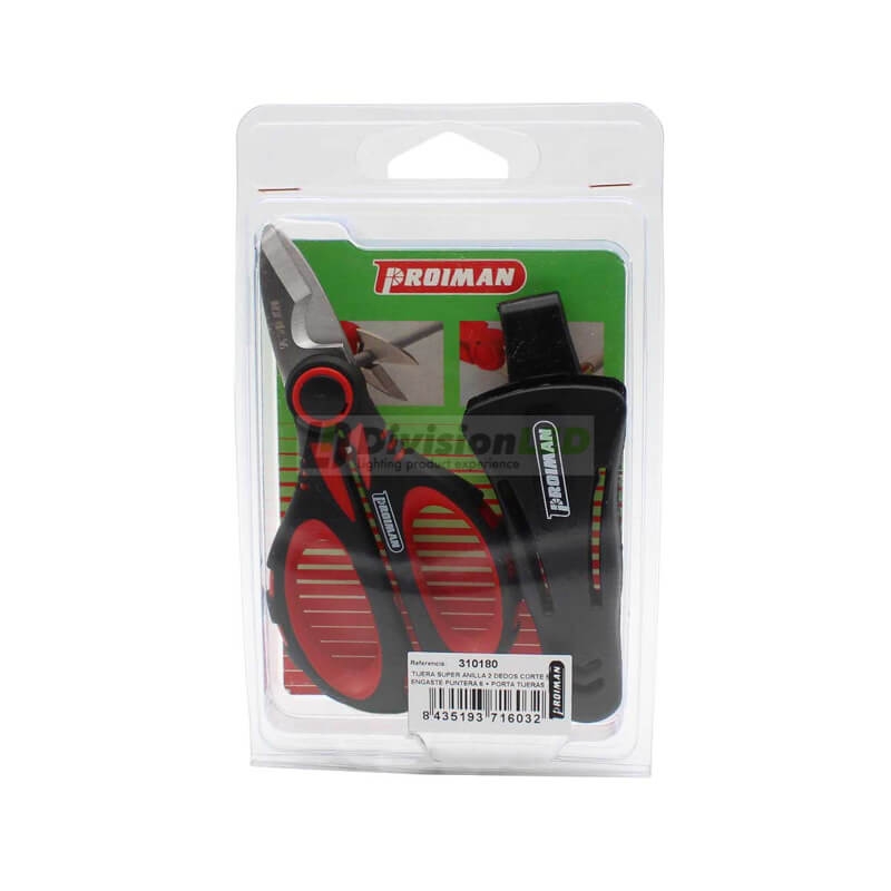 PROIMAN 310180 Tijera Super anilla 2 dedos corte 70m/m²