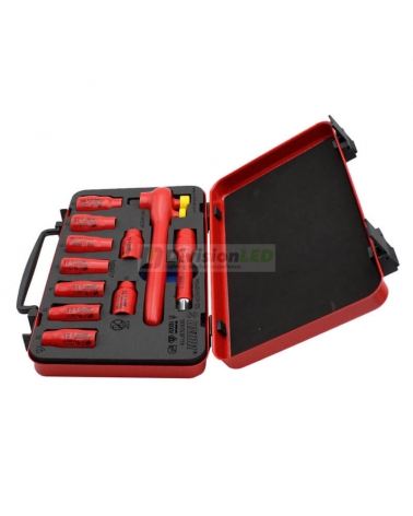 PROIMAN 331849 Juego llaves vaso 1/2 1000V (10 unidades)