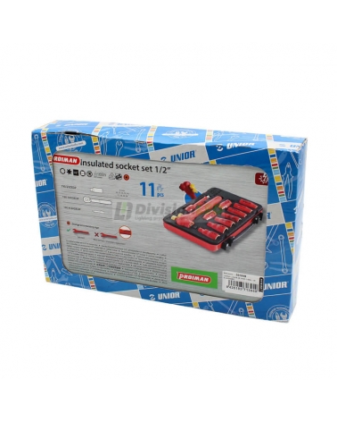 PROIMAN 331849 Juego llaves vaso 1/2 1000V (10 unidades)