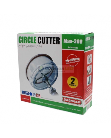 PROIMAN 440280 Cortacirculo diámetro max 300mm