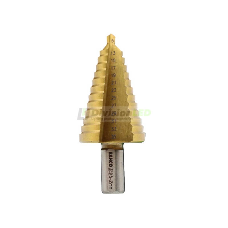 PROIMAN 440535 Broca cónica medida métrica HSS diámetro 5-35mm