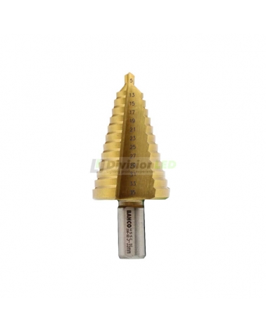 PROIMAN 440535 Broca cónica medida métrica HSS diámetro 5-35mm
