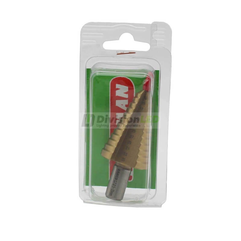 PROIMAN 440535 Broca cónica medida métrica HSS diámetro 5-35mm