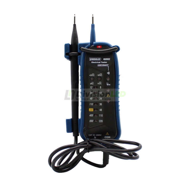 PROIMAN 460002 Comprobador tensión corriente alterna/corriente continua 70-210V