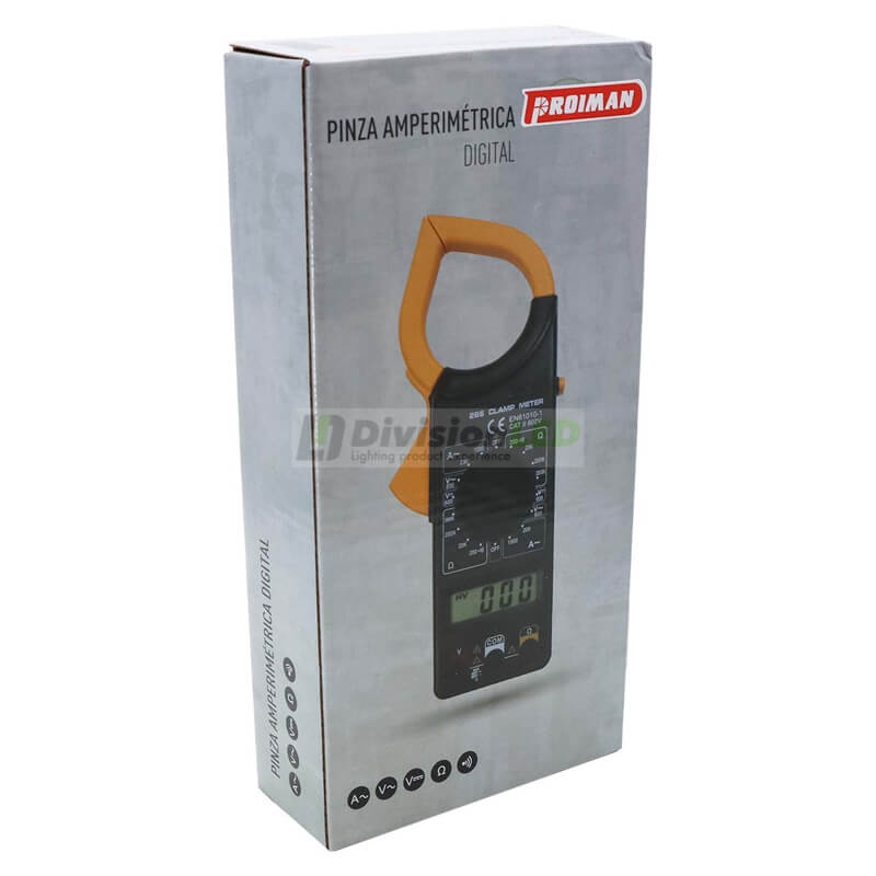 PROIMAN 460266 Pinza digital 600A corriente alterna