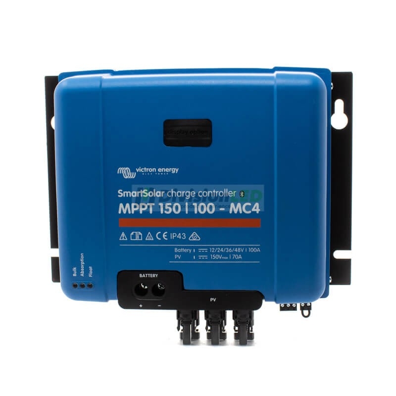 Regulador Victron smartsolar MPPT 150/100 MC4 - ¡en 360°! -DivisionLED
