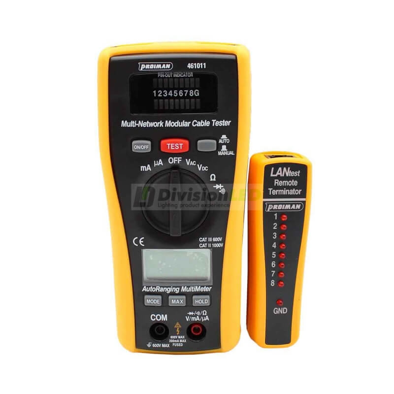 PROIMAN 461011 Comprobador línea LAN telefónica/ informática