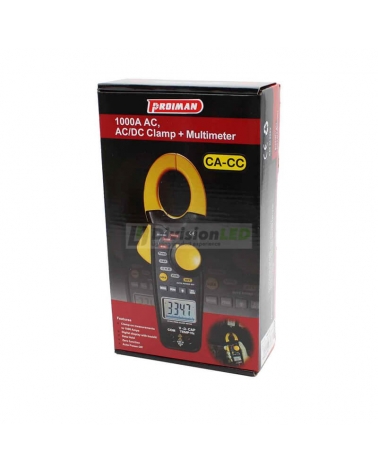 PROIMAN 462138 Pinza amperimétrica digital 1000-700A