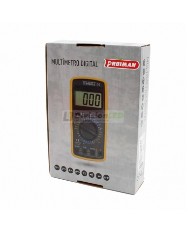 PROIMAN 468221 Multímetro digital VCC 1000 VCA 750