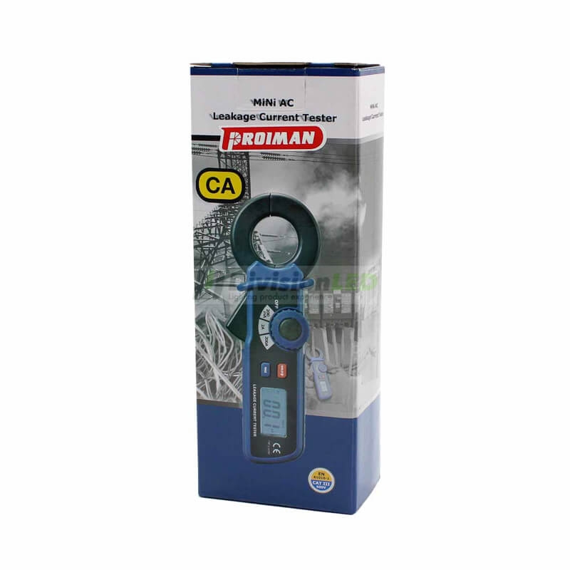 PROIMAN 469810 Pinza digital mini detectora fugas 200A corriente alterna