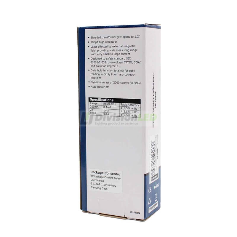 PROIMAN 469810 Pinza digital mini detectora fugas 200A corriente alterna