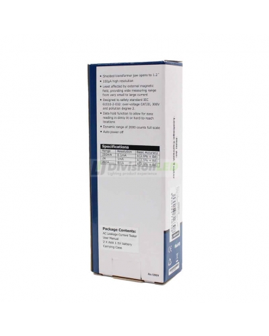 PROIMAN 469810 Pinza digital mini detectora fugas 200A corriente alterna