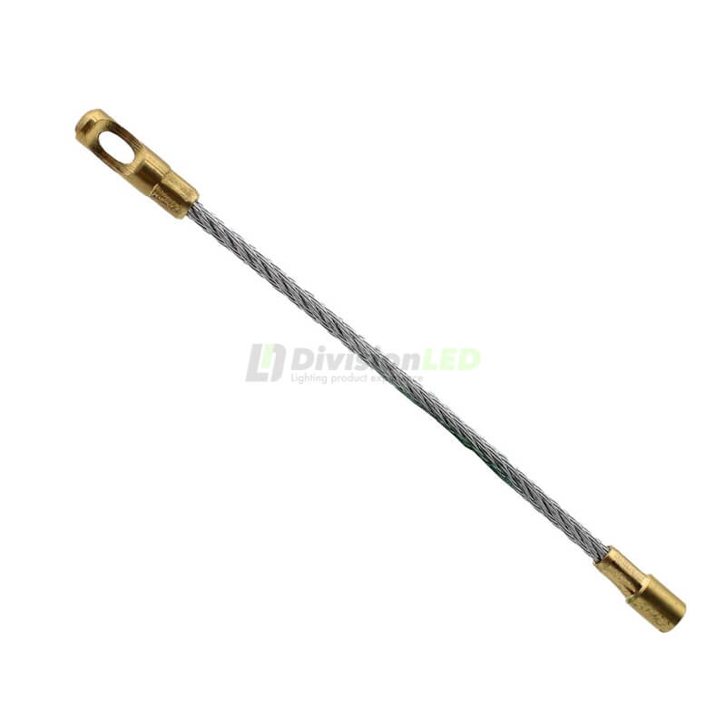 PROIMAN 750002 Punta muelle acero flexible con ojal para guía 75 rosca M5