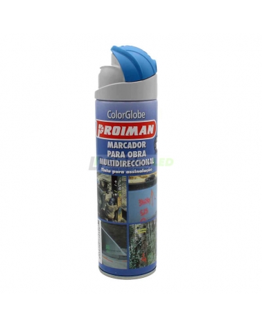 PROIMAN 900002 Spray marcador 360 500ml azul