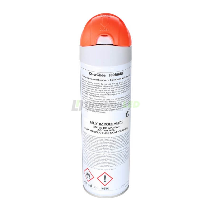 PROIMAN 900003 Spray marcador 360 500ml rojo