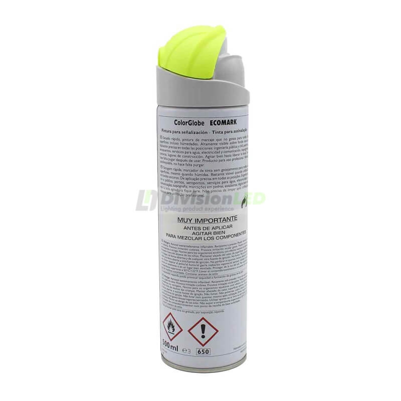 PROIMAN 900004 Spray marcador 360 500ml amarillo