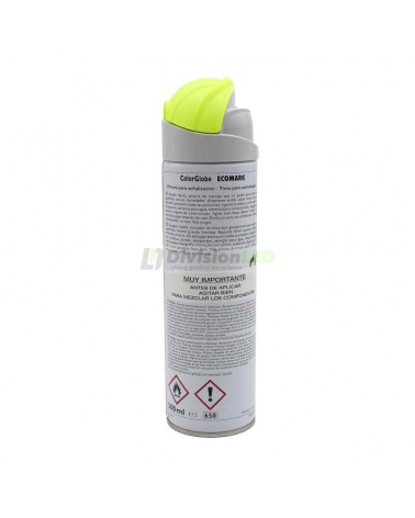 PROIMAN 900004 Spray marcador 360 500ml amarillo