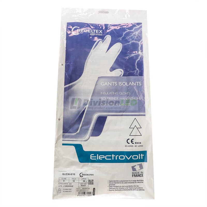 PROIMAN CG1010 Juego guantes dieléctrico 5000 C-0 (1 par)