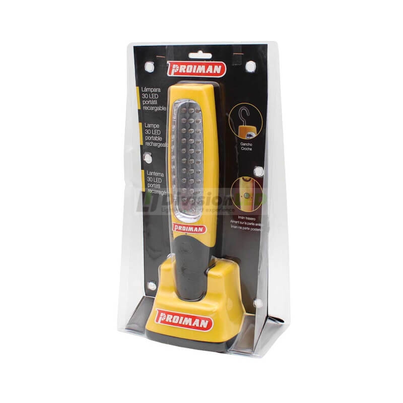 PROIMAN KL30RWL Linterna portátil 30 leds con iman+gancho