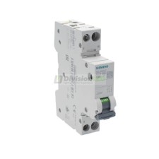 Siemens 5SL6025-7 Interruptor magnetotérmico 1P+N C25 6kA 1mod 230V