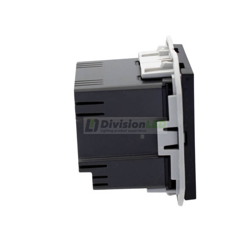 SIMON 20000196-098 Cargador USB doble 3,1A tipo A+A SMARTCHARGE negro mate SIMON 270