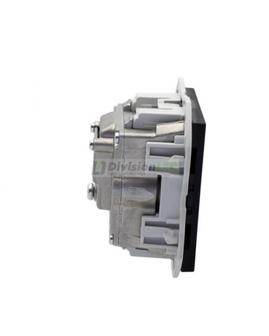 SIMON 20000486-098 Toma R-TV+SAT única negro mate SIMON 270