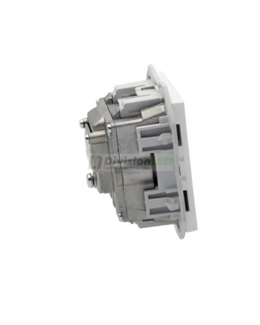 SIMON 20000487-090 Toma R-TV+SAT intermedia blanco SIMON 270