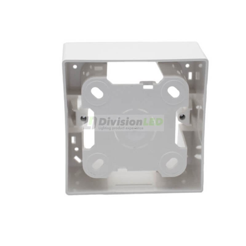 SIMON 20000751-090 Caja de superficie con 1 elemento blanco SIMON 270