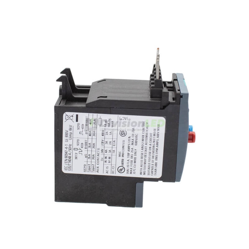 Siemens SIRIUS 3RU 3RU2116-1GB0 Relé de sobrecarga 1NC+1NA 4.5-6.3A