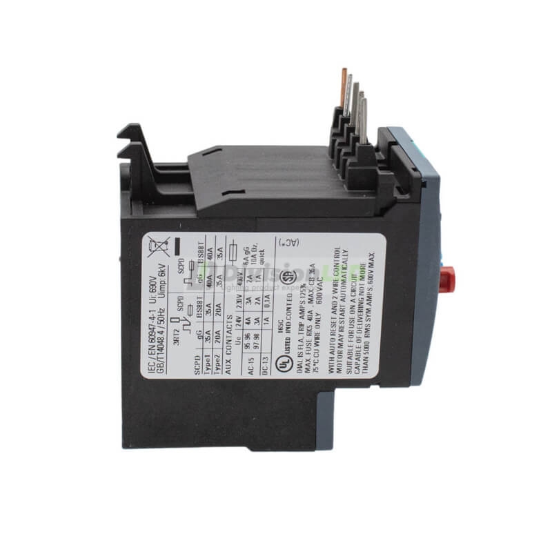 Siemens SIRIUS 3RU 3RU2116-1JB0 Relé de sobrecarga 1NC+1NA 7-10A