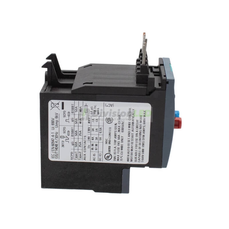 Siemens SIRIUS 3RU 3RU2116-4AB0 Relé de sobrecarga 1NC+1NA 11-16A
