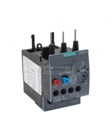 Siemens SIRIUS 3RU 3RU2126-1KB0 Relé de sobrecarga 1NC+1NA 9.0-12.5A