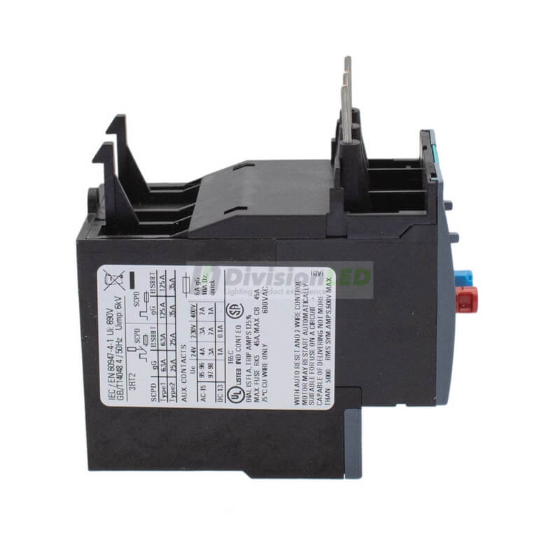Siemens SIRIUS 3RU 3RU2126-1KB0 Relé de sobrecarga 1NC+1NA 9.0-12.5A
