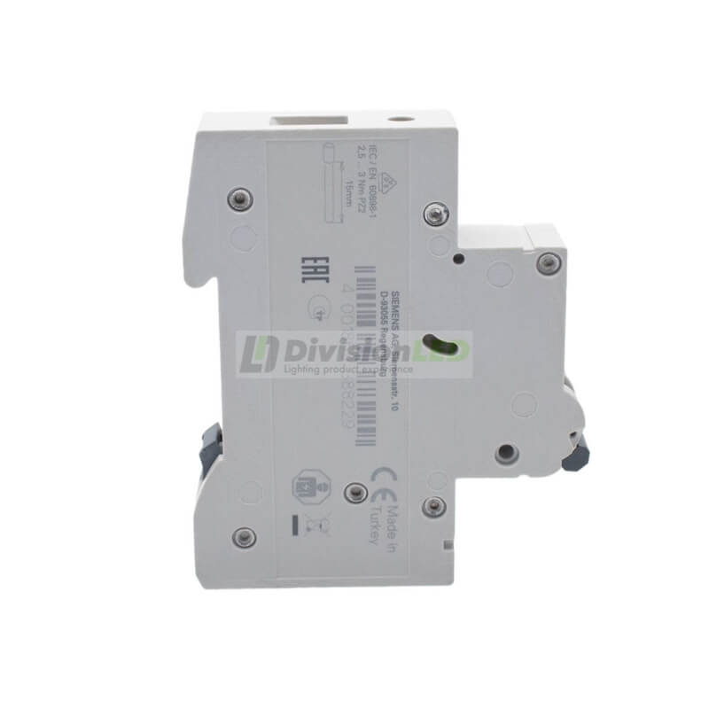 Siemens 5SL6125-7 Interruptor magnetotérmico 1P 25A C 6kA 230/400V