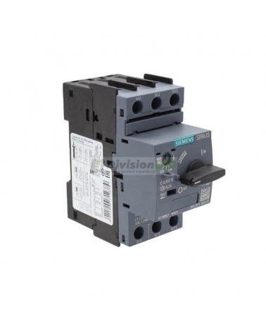 Siemens SIRIUS 3RV2011-0GA10 Guardamotor S00 sobrecarga 0.45-0.63A cortocircuito 8.2A