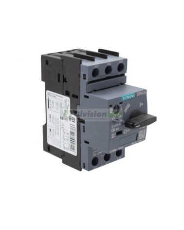 Siemens SIRIUS 3RV2011-0HA10 Guardamotor S00 sobrecarga 0.55-0.8A cortocircuito 10A