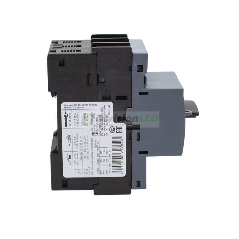 Siemens SIRIUS 3RV2011-0JA10 Guardamotor S00 sobrecarga 0.7-1A cortocircuito 13A