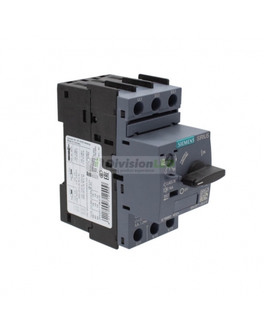 Siemens SIRIUS 3RV2011-0KA10 Guardamotor S00 sobrecarga 0.9-1.25A cortocircuito 16A
