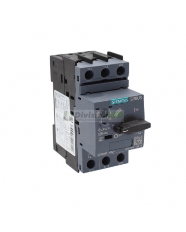 Siemens SIRIUS 3RV2011-1DA10 Guardamotor S00 sobrecarga 2.2-3.2A cortocircuito 42A