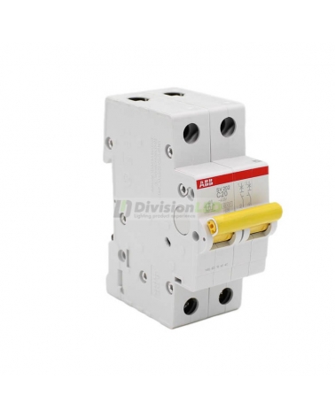 ABB SV202-C20 Interruptor magnetotérmico 2P 20A C 6kA 2CDS212066R0204
