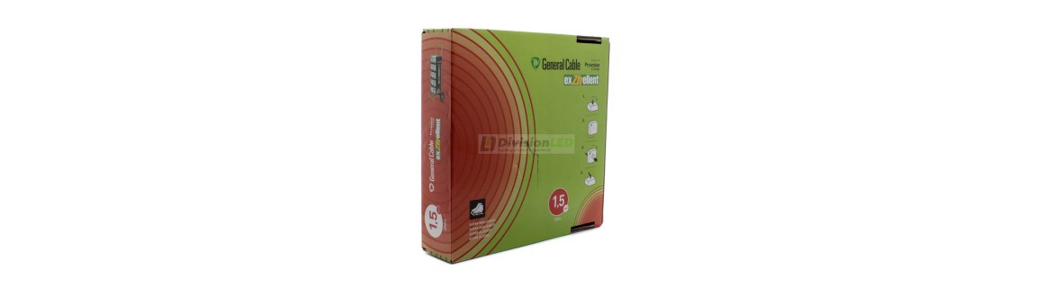 Cable flexible libre de halógenos 1.5mm² H07Z1-K - DivisionLED OFERTA